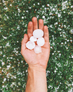 What Size Hail Will Damage a Commercial Roof in Columbus?